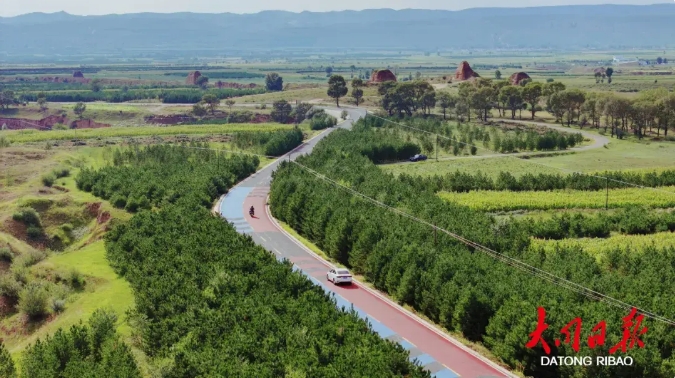 長城一號旅游公路鋪就云中大地壯美畫卷